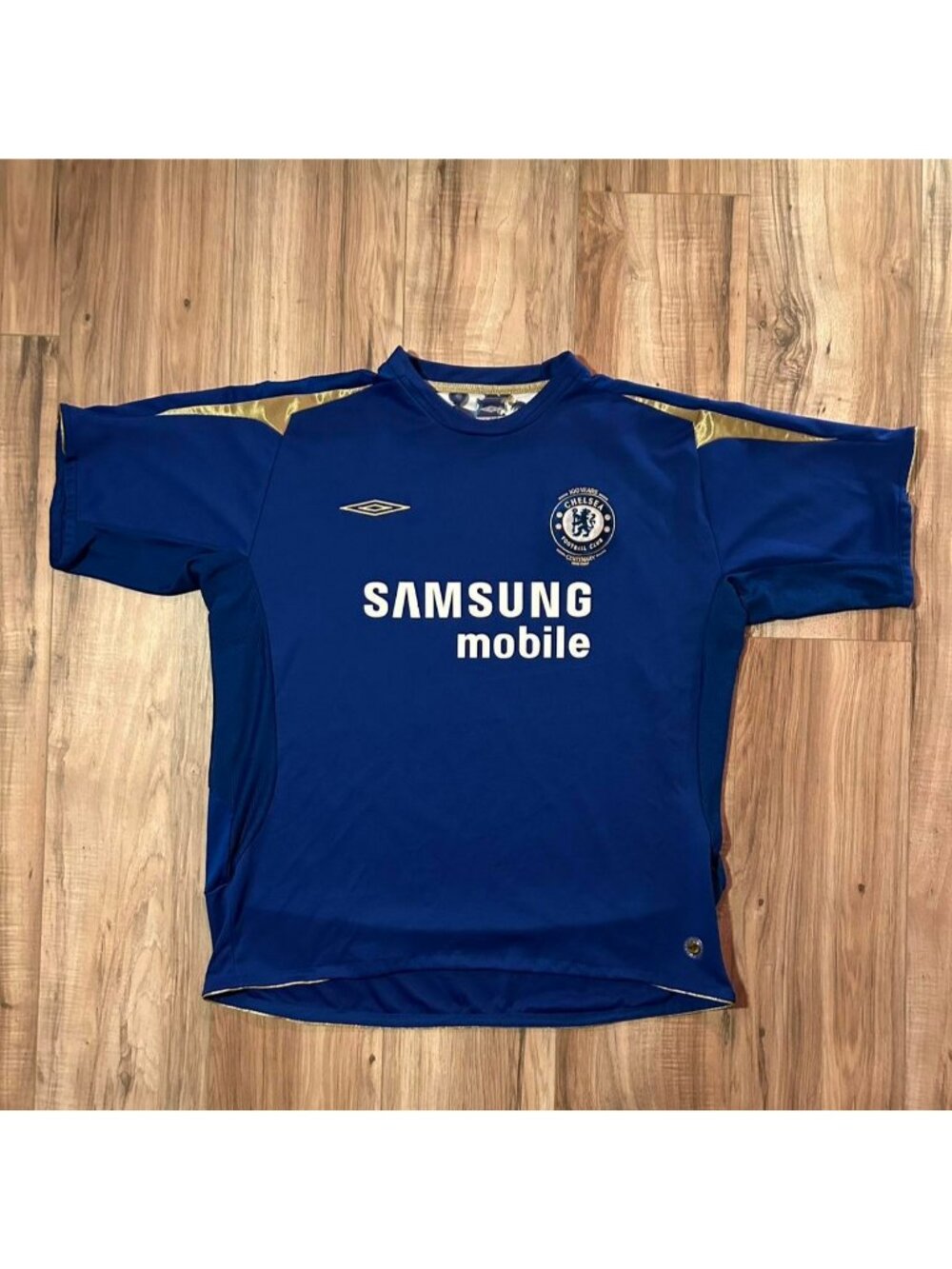 Vintage Umbro Chelsea Home Jersey Men Large Blue...